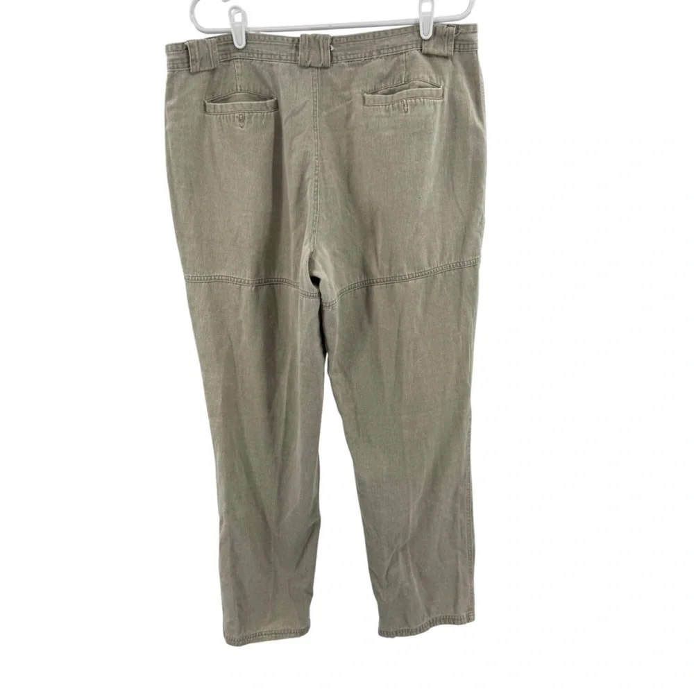 Bugle Boy Khaki relaxed Cargo Pants 40 men’s cotton 90s Y2K casual neutral VTG